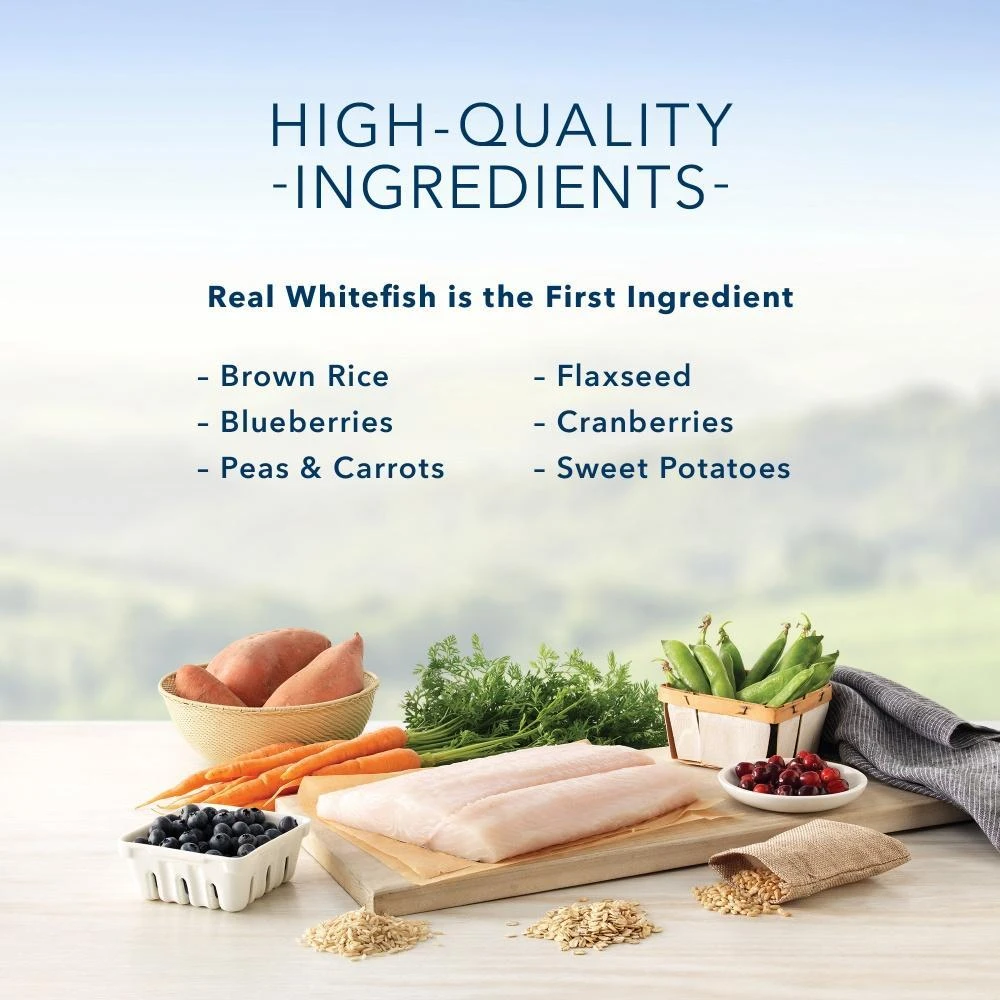 Blue Buffalo Life Protection Natural Fish & Brown Rice Recipe Adult Dry Dog Food - Image 3