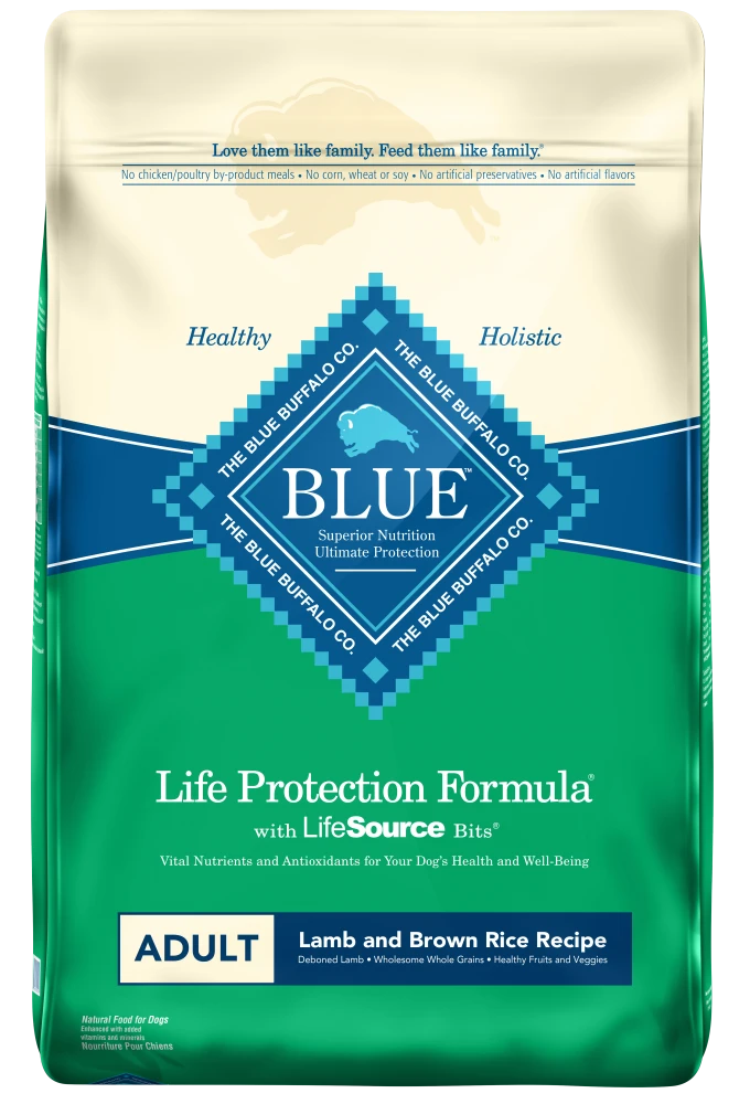 Blue Buffalo Life Protection Natural Lamb & Brown Rice Recipe Adult Dry Dog Food