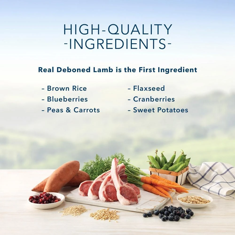 Blue Buffalo Life Protection Natural Lamb & Brown Rice Recipe Adult Dry Dog Food - Image 3