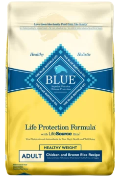 Blue Buffalo Life Protection Healthy Weight Natural Chicken & Brown Rice Recipe Adult Dry Dog Food