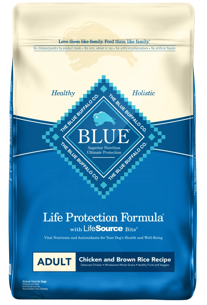 Blue Buffalo Life Protection Natural Chicken & Brown Rice Recipe Adult Dry Dog Food