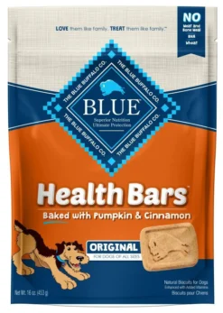 Blue Buffalo Blue Health Bars Baked With Pumpkin & Cinnamon Dog Treats