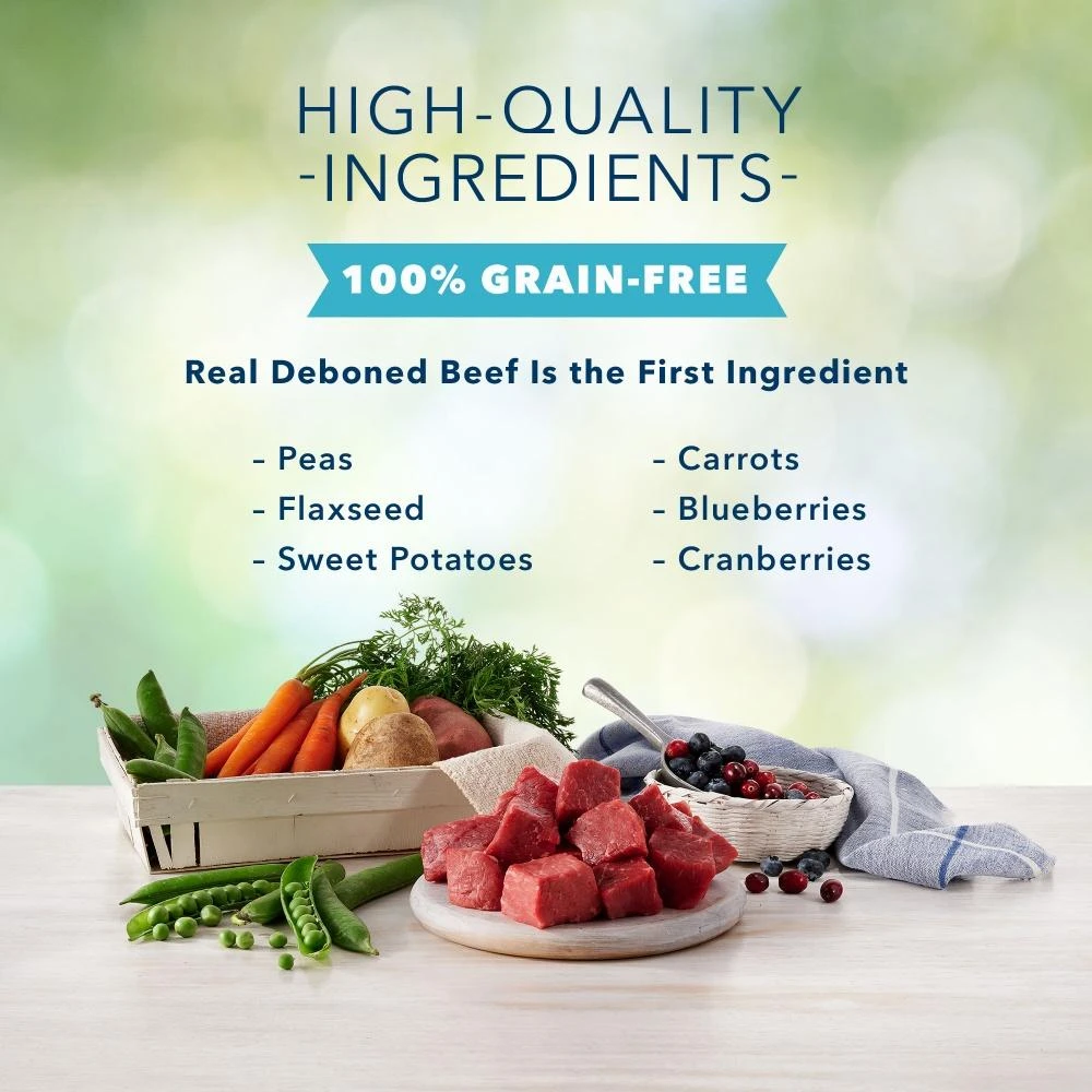 Blue Buffalo Freedom Grain-Free Adult Beef Recipe Dry Dog Food - Image 3