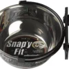 Midwest Stainless Steel Snap'y Fit Water And Feed Bowl