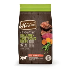 Merrick Grain Free Real Lamb And Sweet Potato Recipe Dry Dog Food