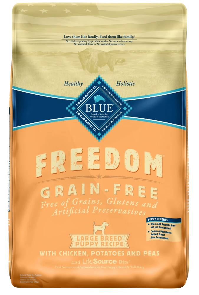 Blue Buffalo Freedom Large Breed Puppy Chicken Recipe Dry Dog Food