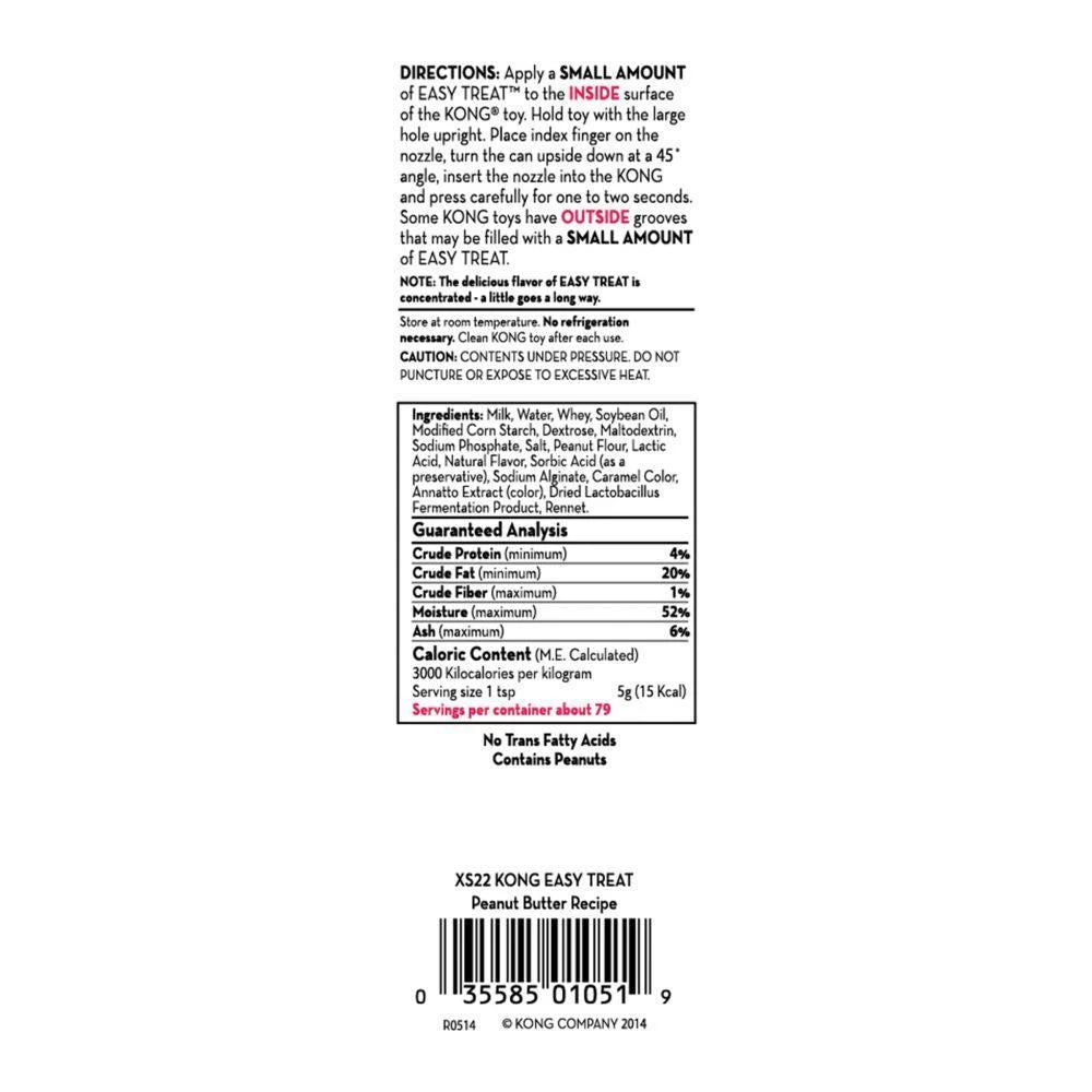 KONG Peanut Butter Easy Treat For Dogs - Image 4