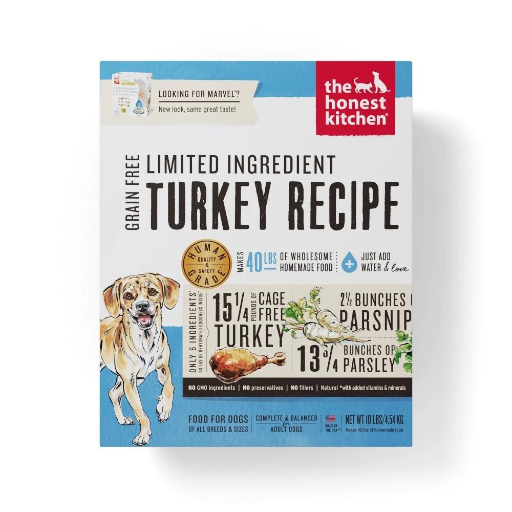 The Honest Kitchen Limited Ingredient Turkey Recipe Dehydrated Dog Food - Image 5