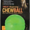 Starmark Treat Dispensing Chew Ball Dog Toy