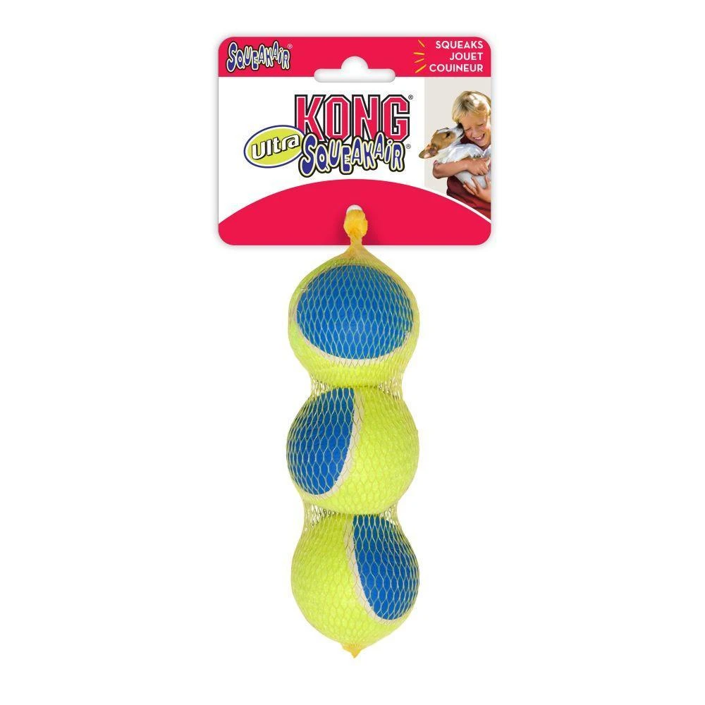 KONG Ultra Squeakair Ball Dog Toy - Image 3