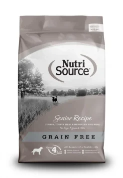 NutriSourceĀ® Grain Free Senior Recipe Dry Dog Food
