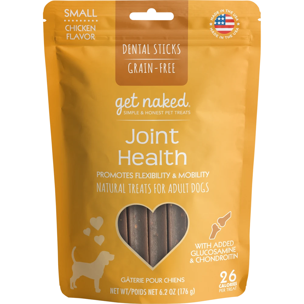 Get Naked® Joint Health Dog Dental Chew Sticks