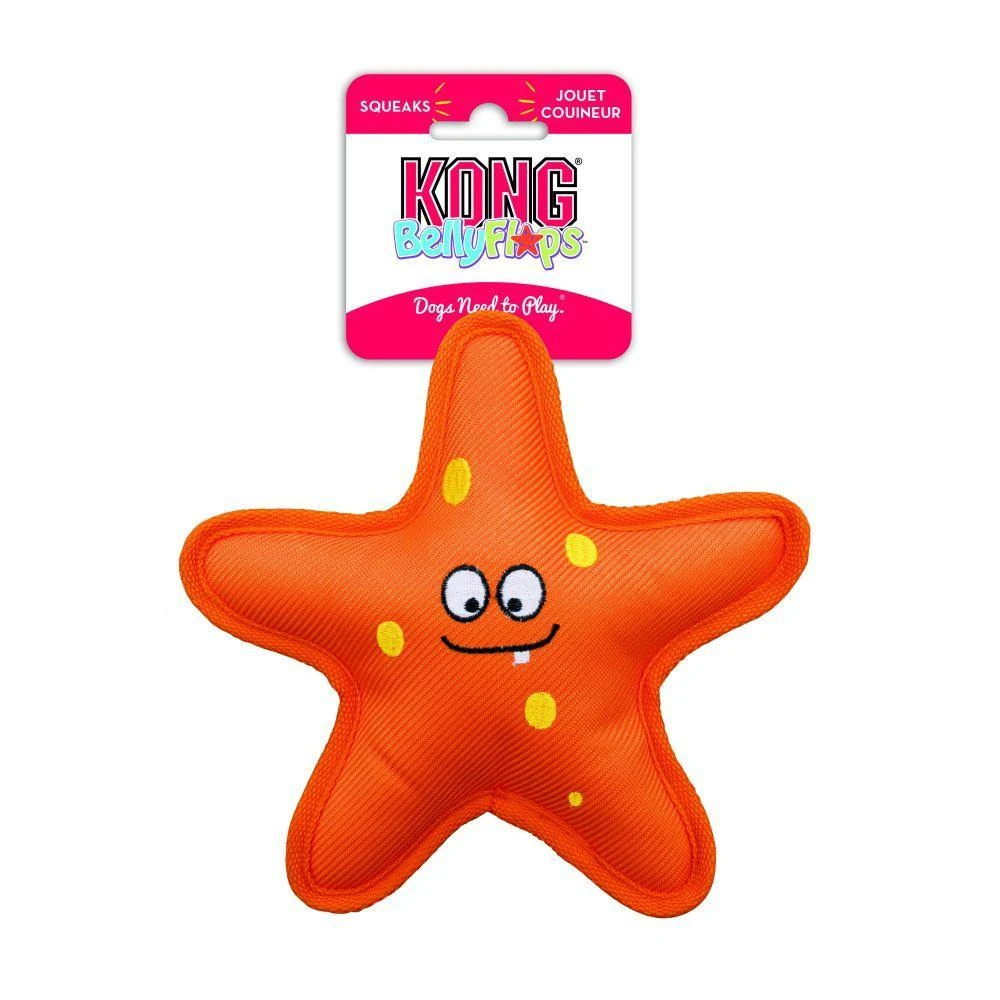 KONG Belly Flops Starfish Floating Dog Toy - Image 2