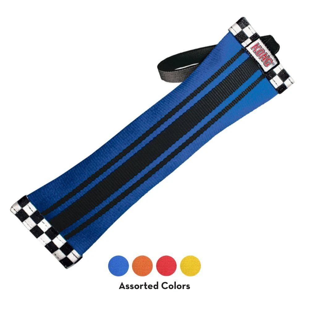 KONG Fire Hose Ballistic Sqwuggie Dog Toy - Image 4