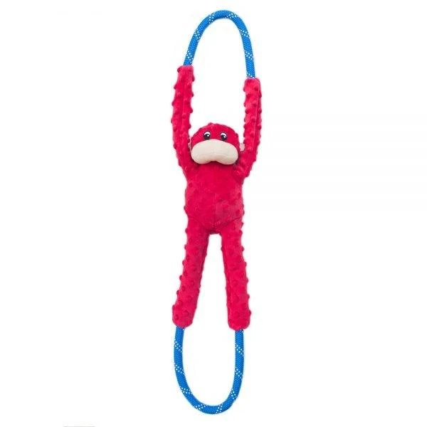 ZippyPaws Monkey RopeTugz Plush Dog Toy - Image 2