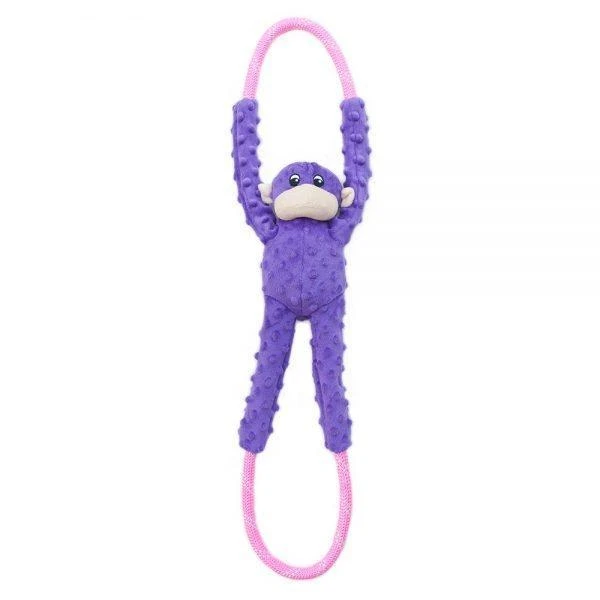 ZippyPaws Monkey RopeTugz Plush Dog Toy - Image 3