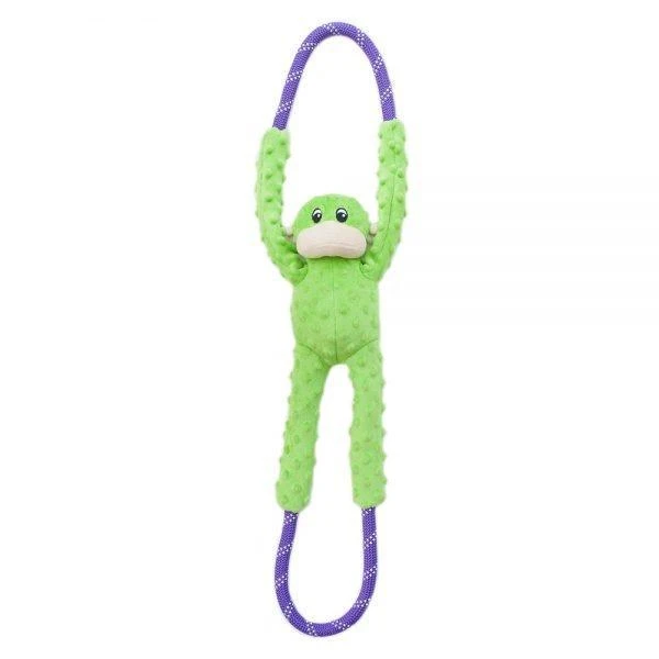 ZippyPaws Monkey RopeTugz Plush Dog Toy - Image 4