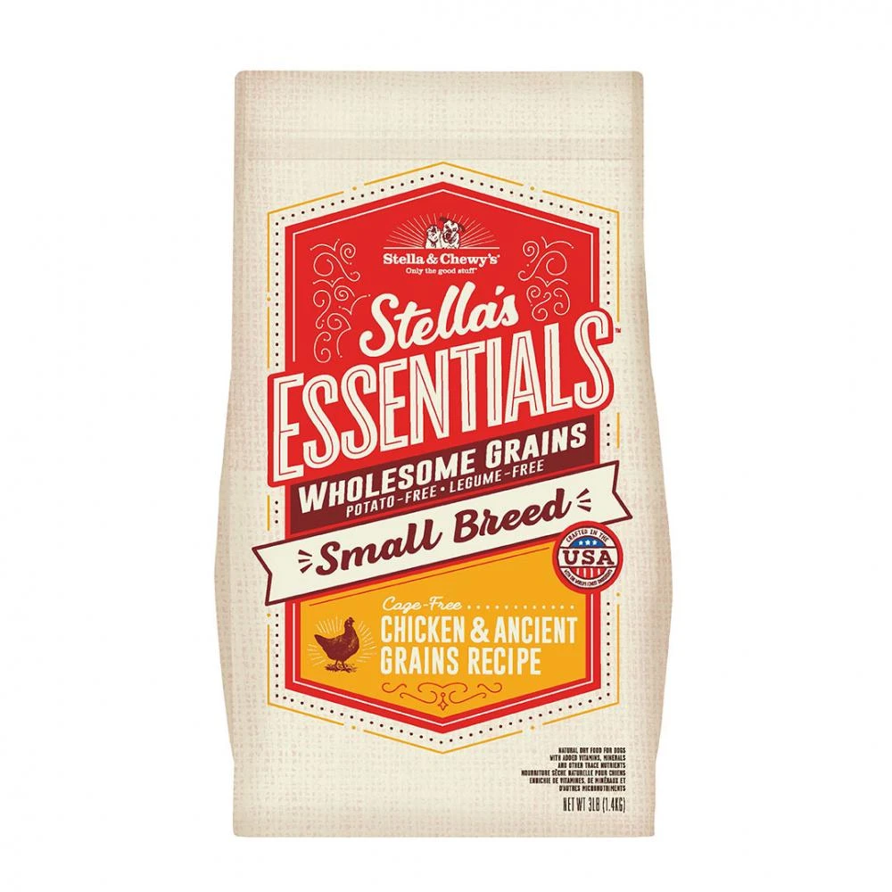 Stella & Chewy's Stella's Essentials Cage-Free Chicken & Ancient Grains For Small Breed Dogs Dry Dog Food