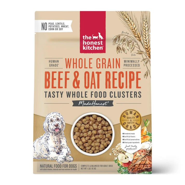 The Honest Kitchen Whole Food Clusters Whole Grain Beef & Oat Dry Dog Food - Image 6
