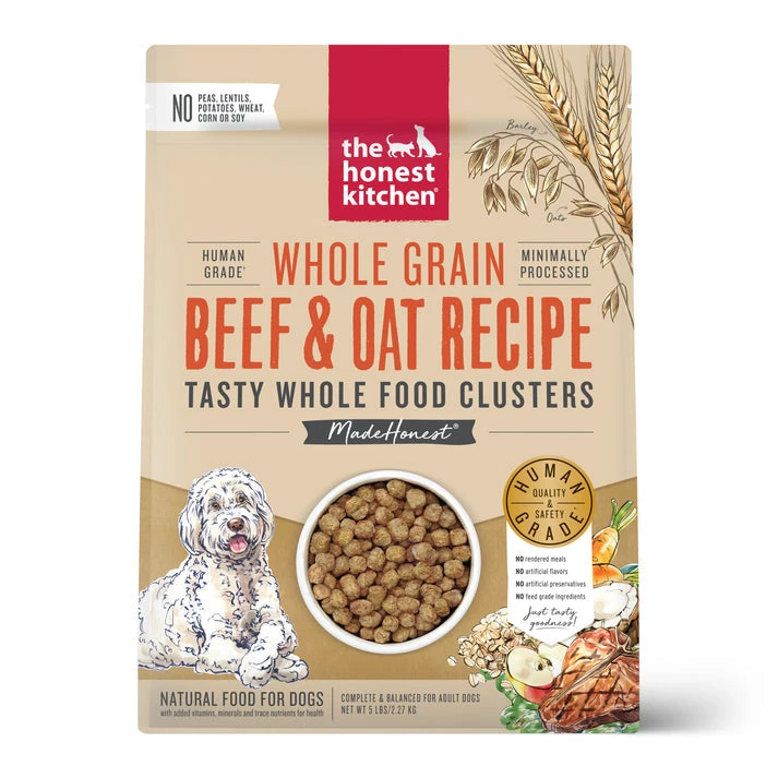 The Honest Kitchen Whole Food Clusters Whole Grain Beef & Oat Dry Dog Food - Image 5