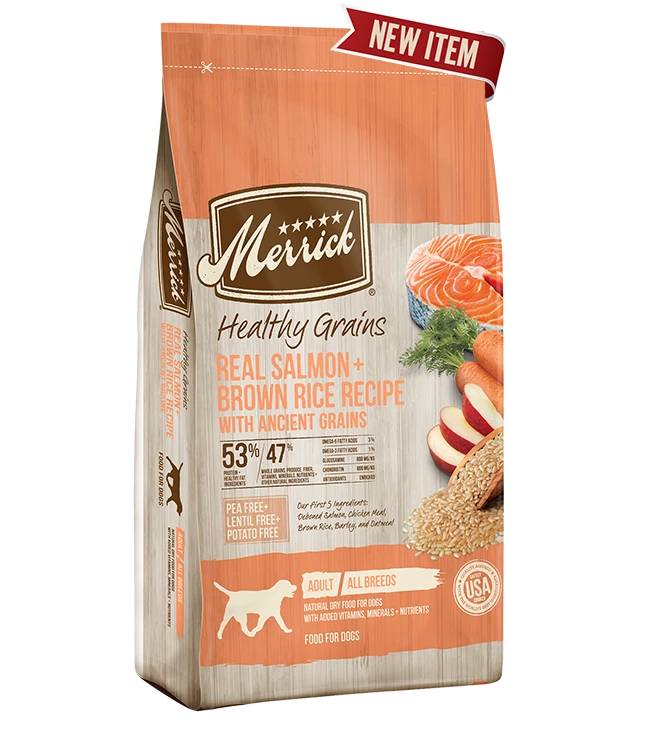 Healthy Grains Real Salmon And Brown Rice Recipe