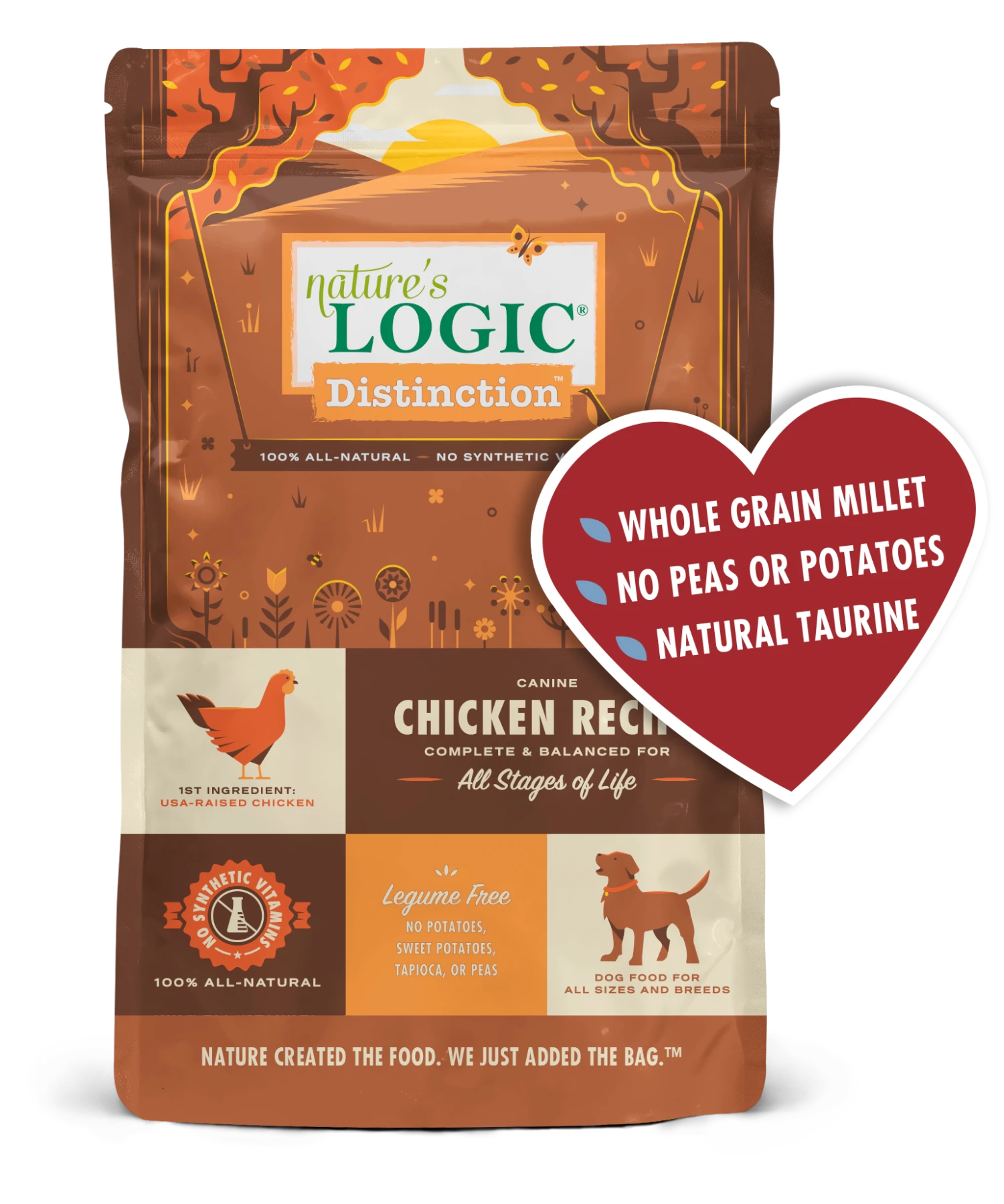 Nature's Logic Distinction Canine Chicken Recipe Dry Dog Food