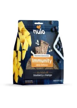 Nulo Immunity Daily Defense Functional Granola Bars For Dogs