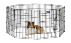 Midwest Black Contour Exercise Pen For Dogs