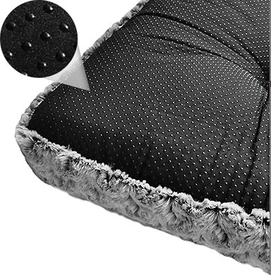 MidWest Quiet Time Ombre Swirl Gray Pet Bed - Image 2