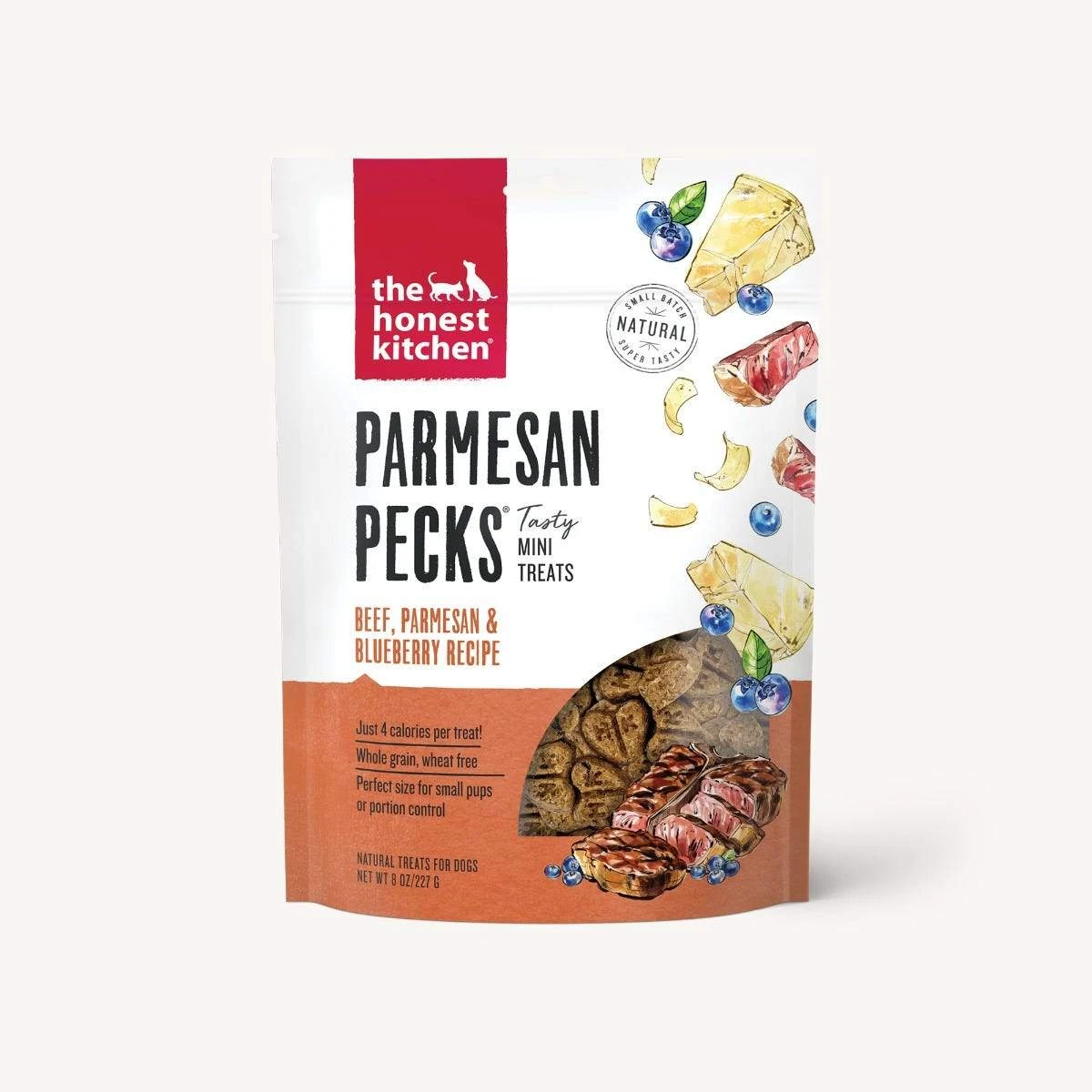 The Honest Kitchen Honest Kitchen Parmesan Pecks - Beef, Parmesan & Blueberry Recipe
