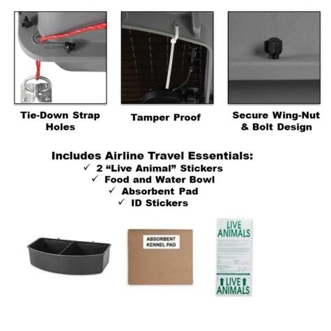 Petmate Sky Kennel 21" L X 15" H - Image 3