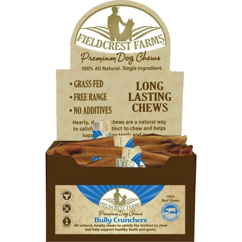 Fieldcrest Farms Bully Crunchers 100% Beef Chews - Image 2