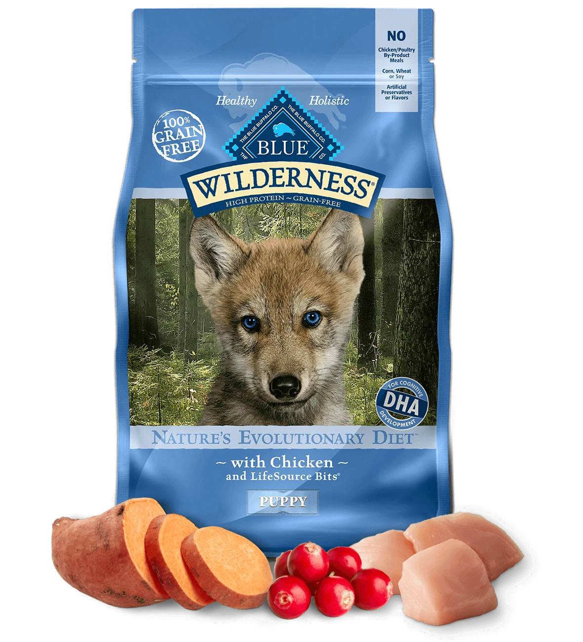 Blue Buffalo Wilderness™ PUPPIES Chicken Recipe