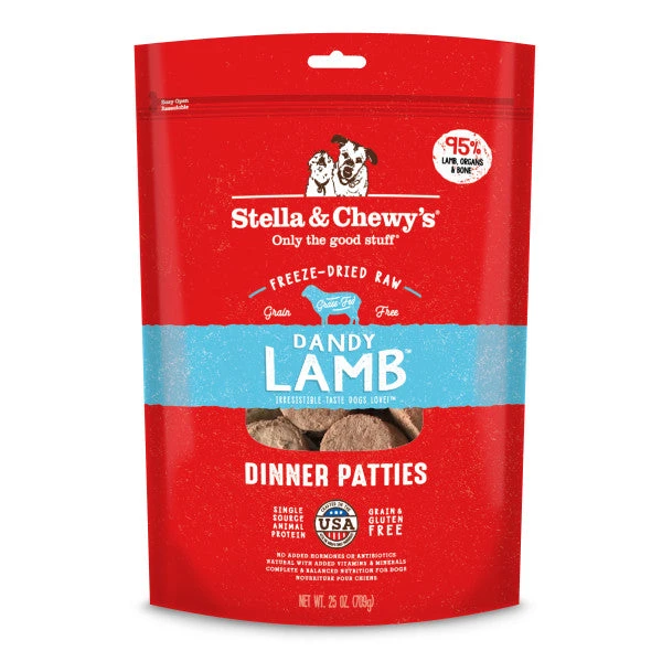 Stella & Chewy's Freeze-Dried Raw Dinner Patties For Dogs - Dandy Lamb Recipe - Image 5