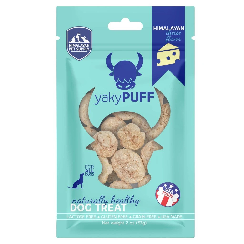 Himalayan Pet Supply YakyPuff Cheese Dog Treat
